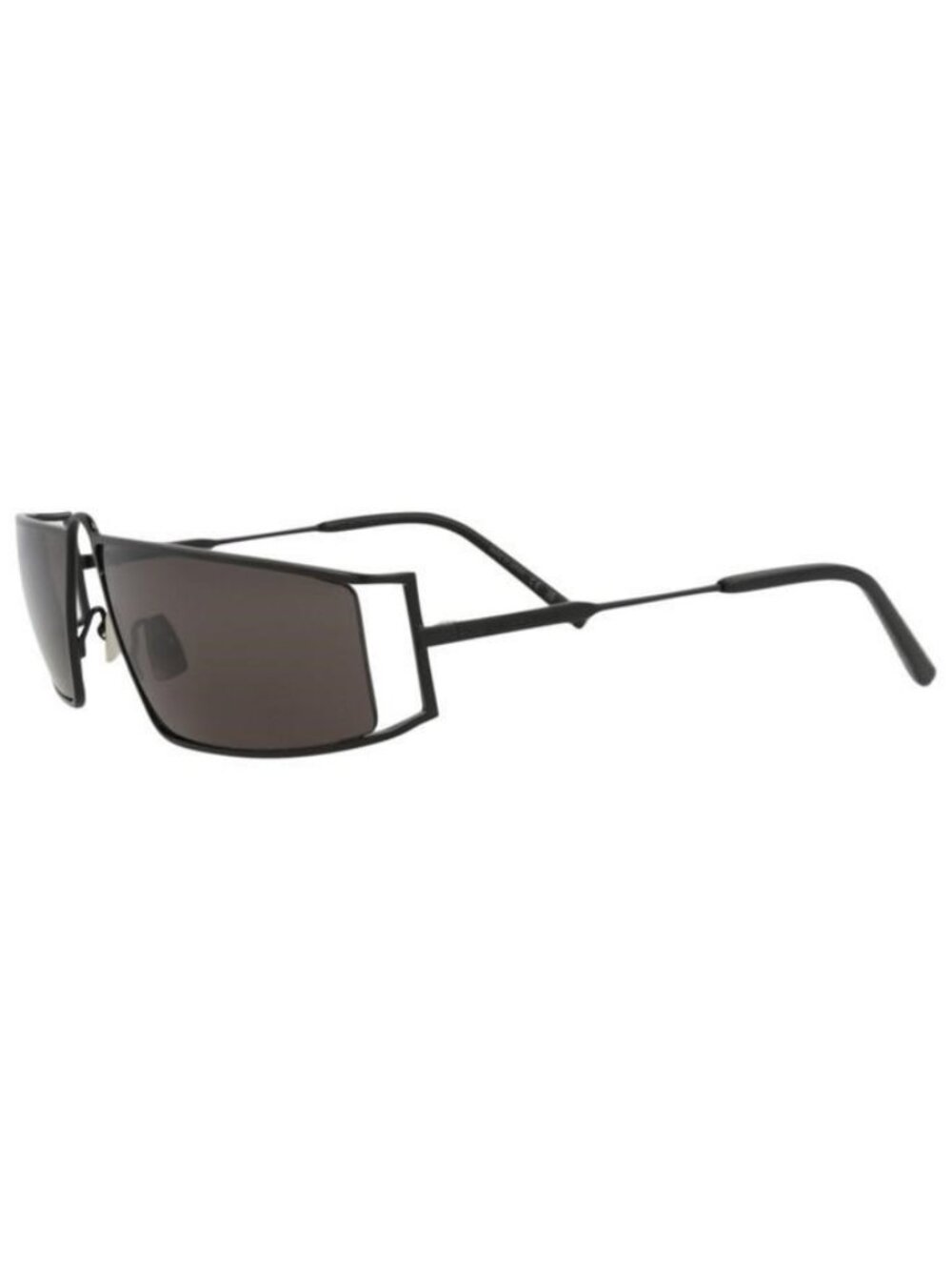 New Saint Laurent Womens Square/Rectangle Black Black Black Fashion Designer Sun